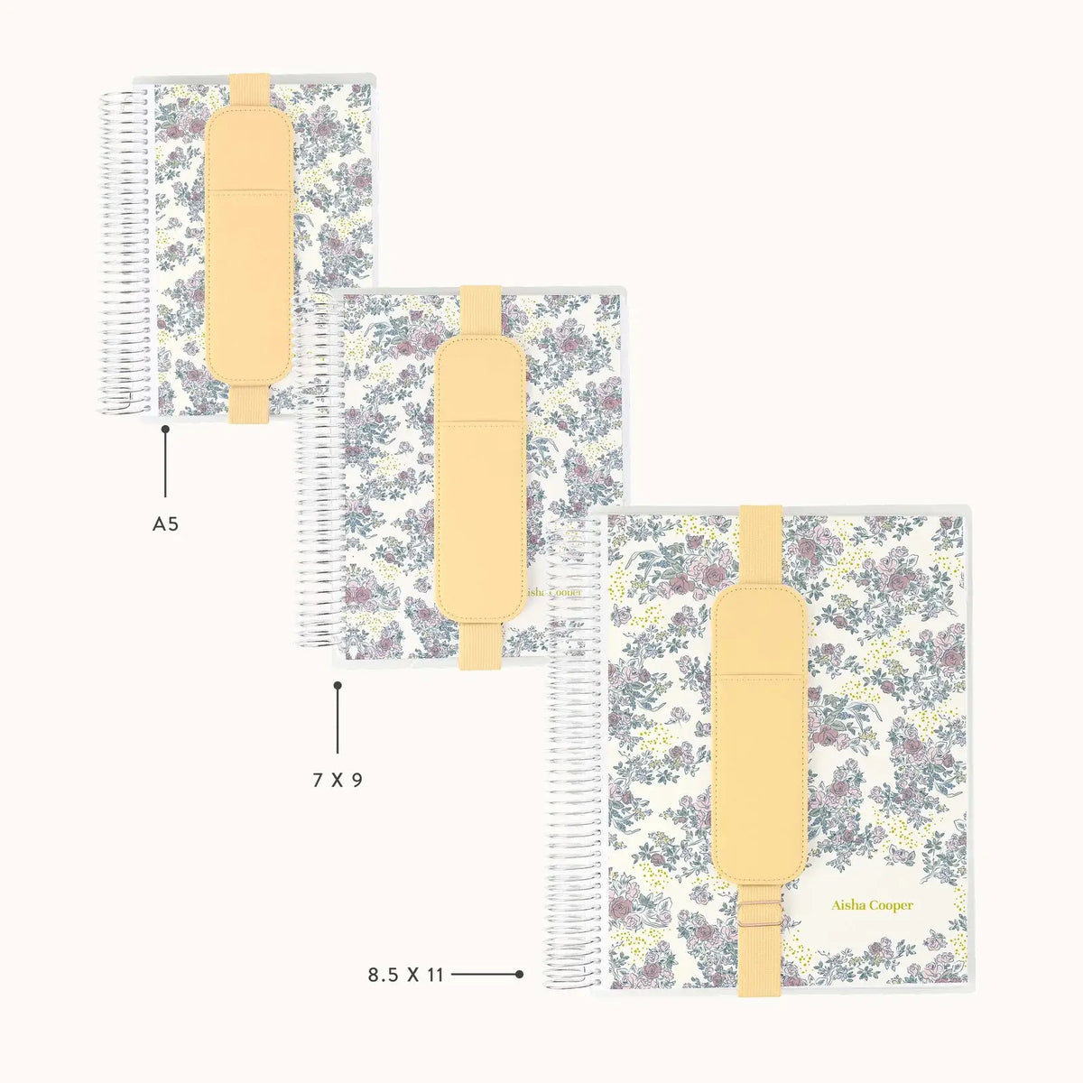 Adjustable Elastic Band Pen Holder - Butter