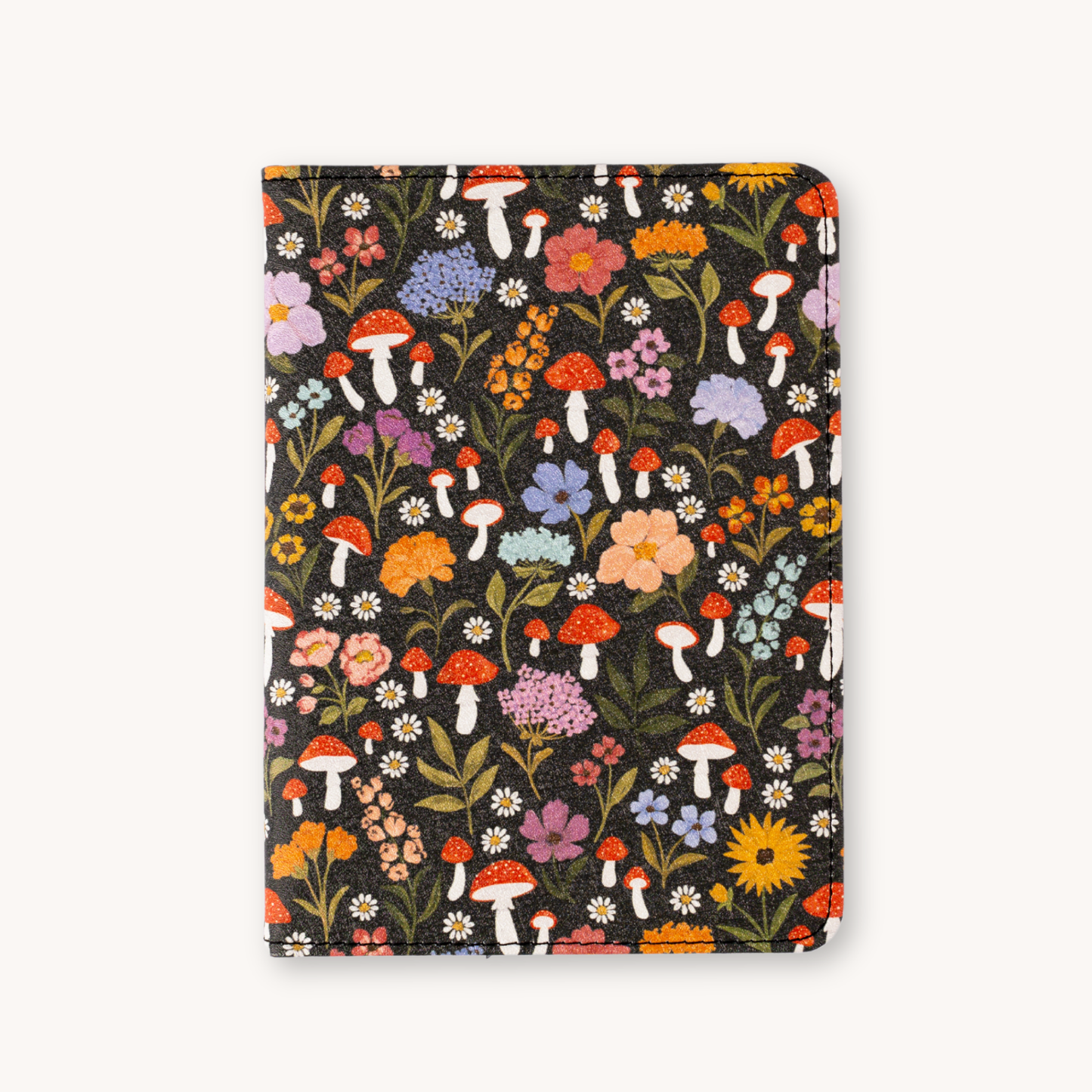 Mushroom Garden Charcoal Kindle Case