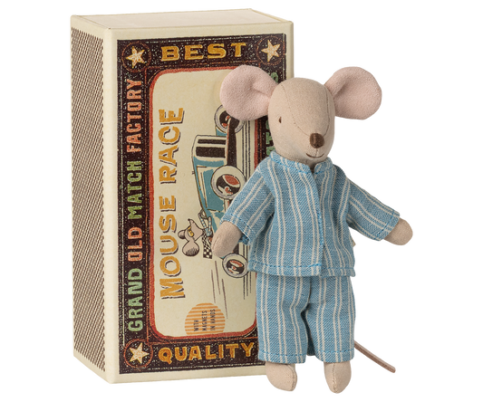 Maileg Big Brother Mouse in Matchbox