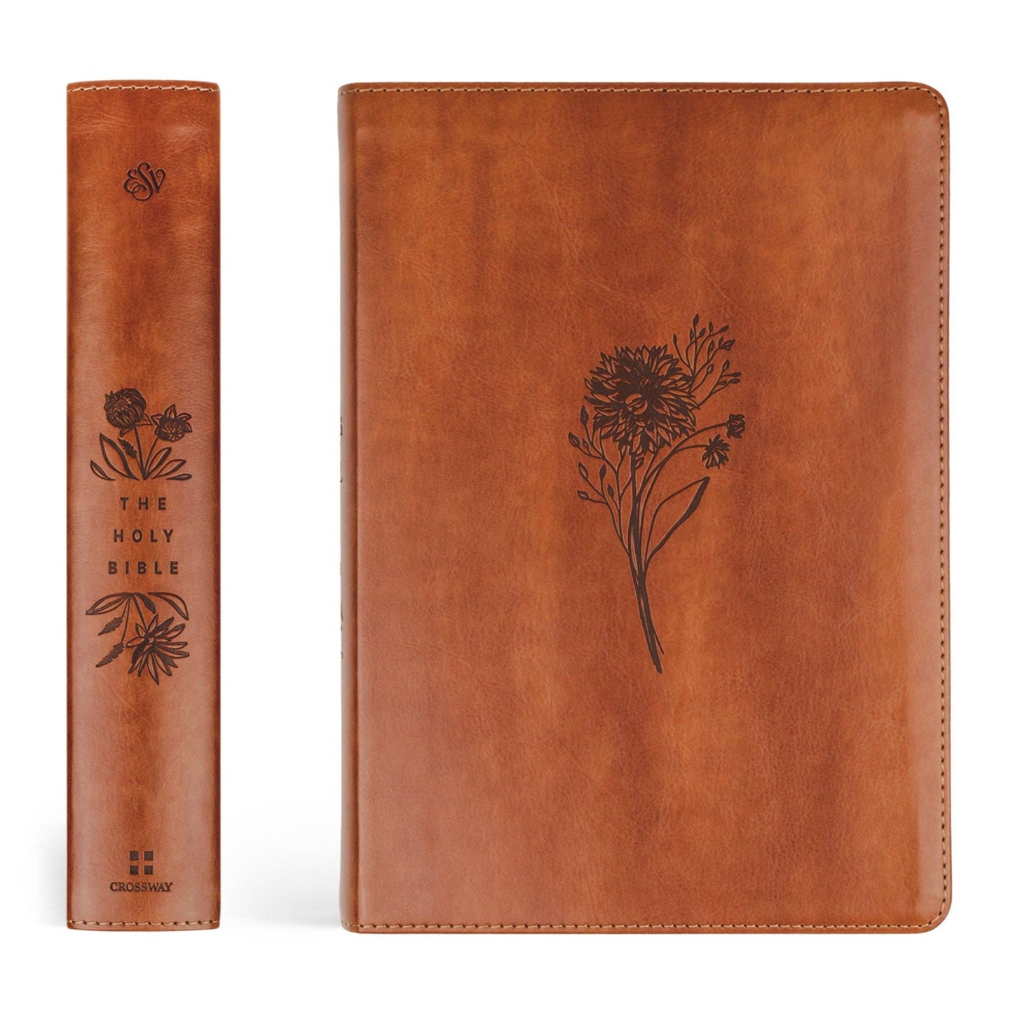 ESV Large Print Journaling Bible : Sierra Theme