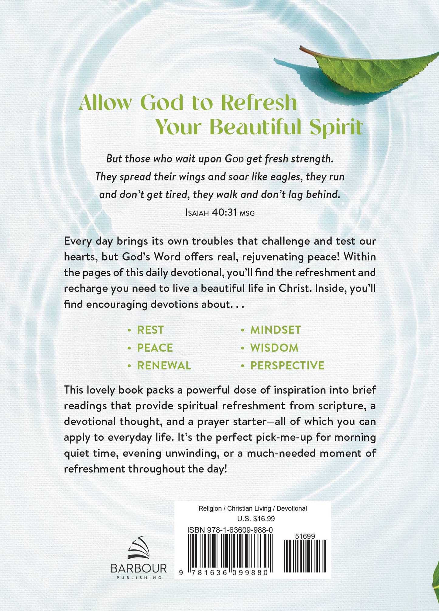 The 3-Minute Refresh Devotional for Women