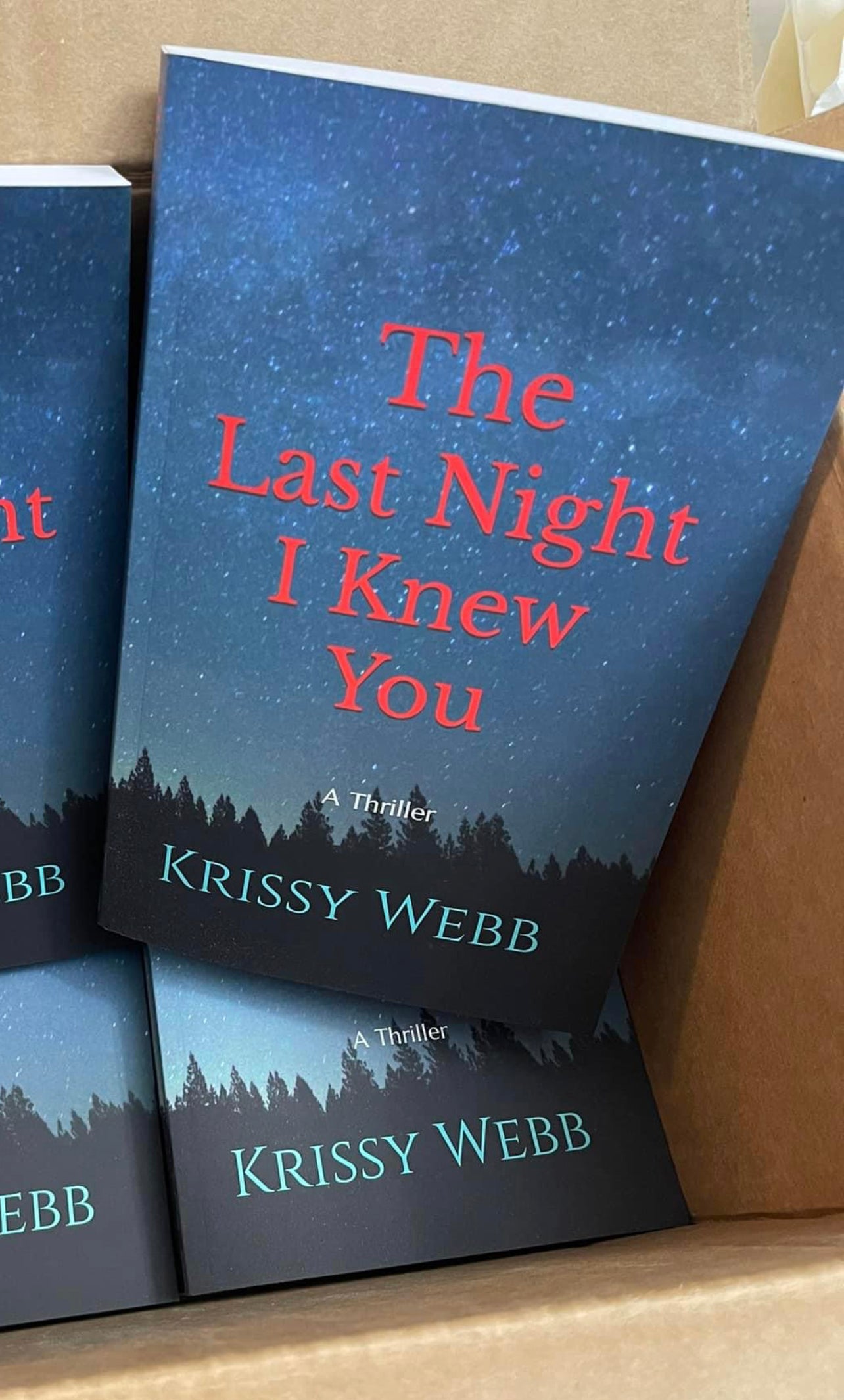 The last night I knew You