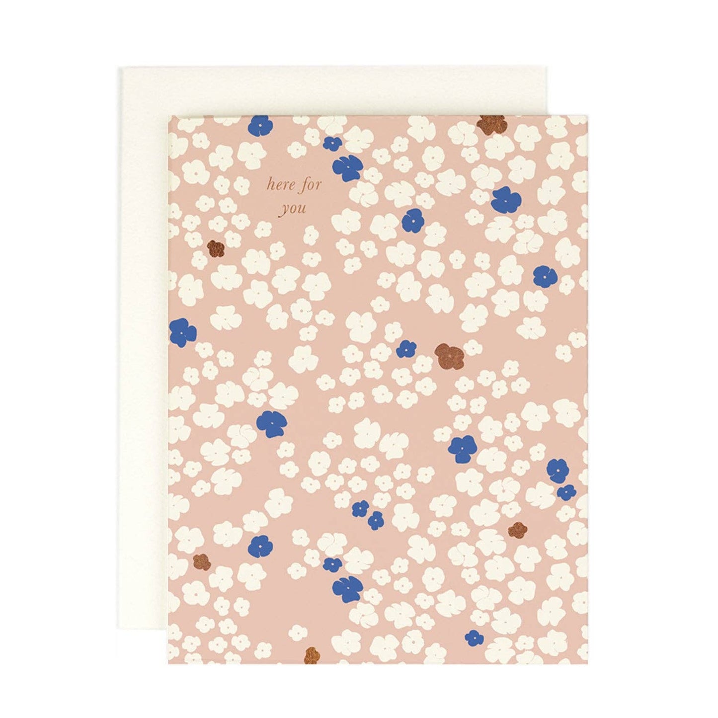 Here for you: Single card