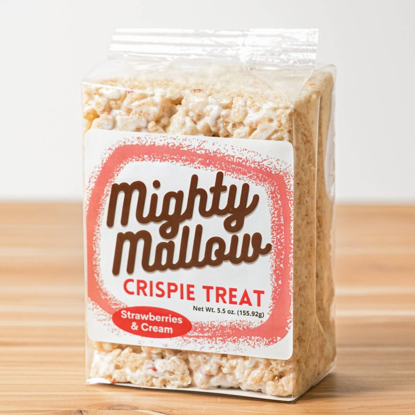 Strawberries & Cream Crispie Treat