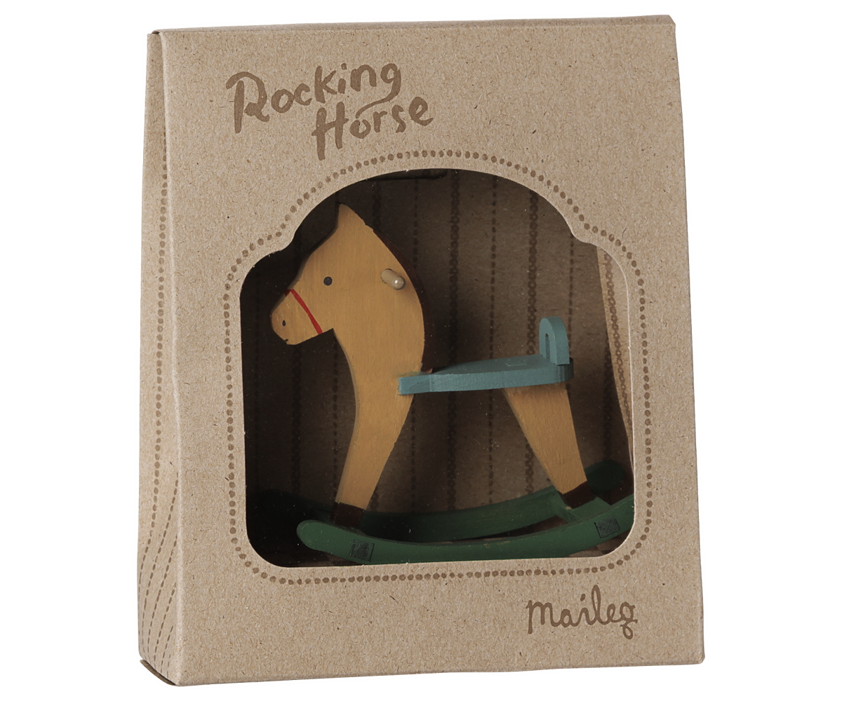 Rocking Horse, Mouse- Light Brown