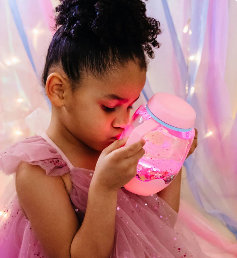 Bubblegum Pink Sensory Play Jar (NEW)