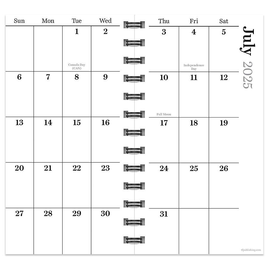 Floral Medley Weekly Monthly Planner 2025-2026