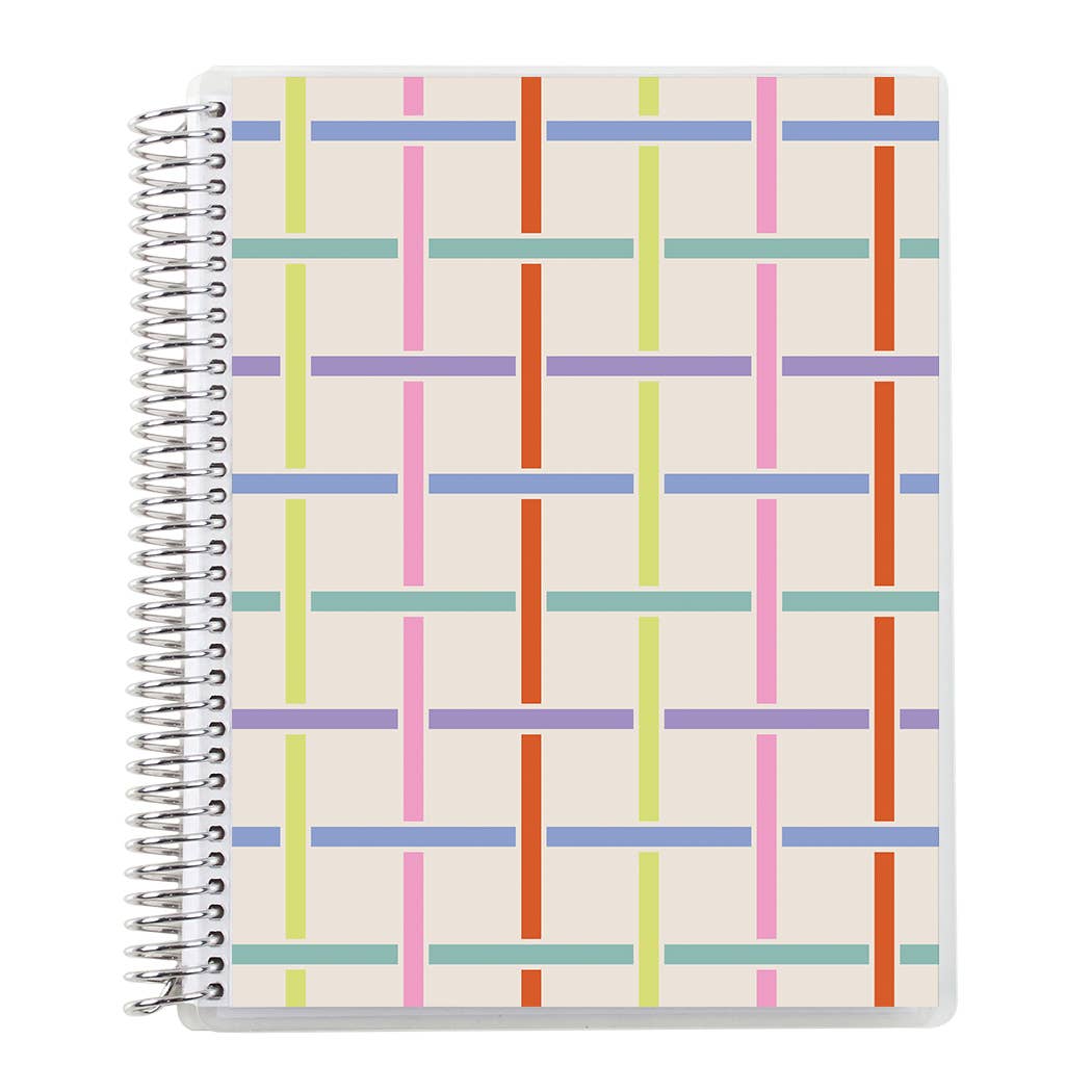 7x9 Criss Cross Academic Planner (August 2025-July 2026)