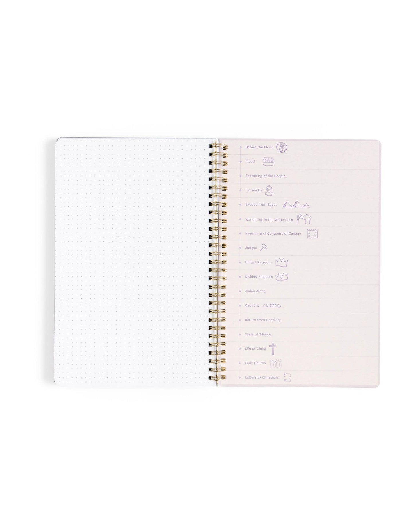 Church Notes Notebook - Lilac