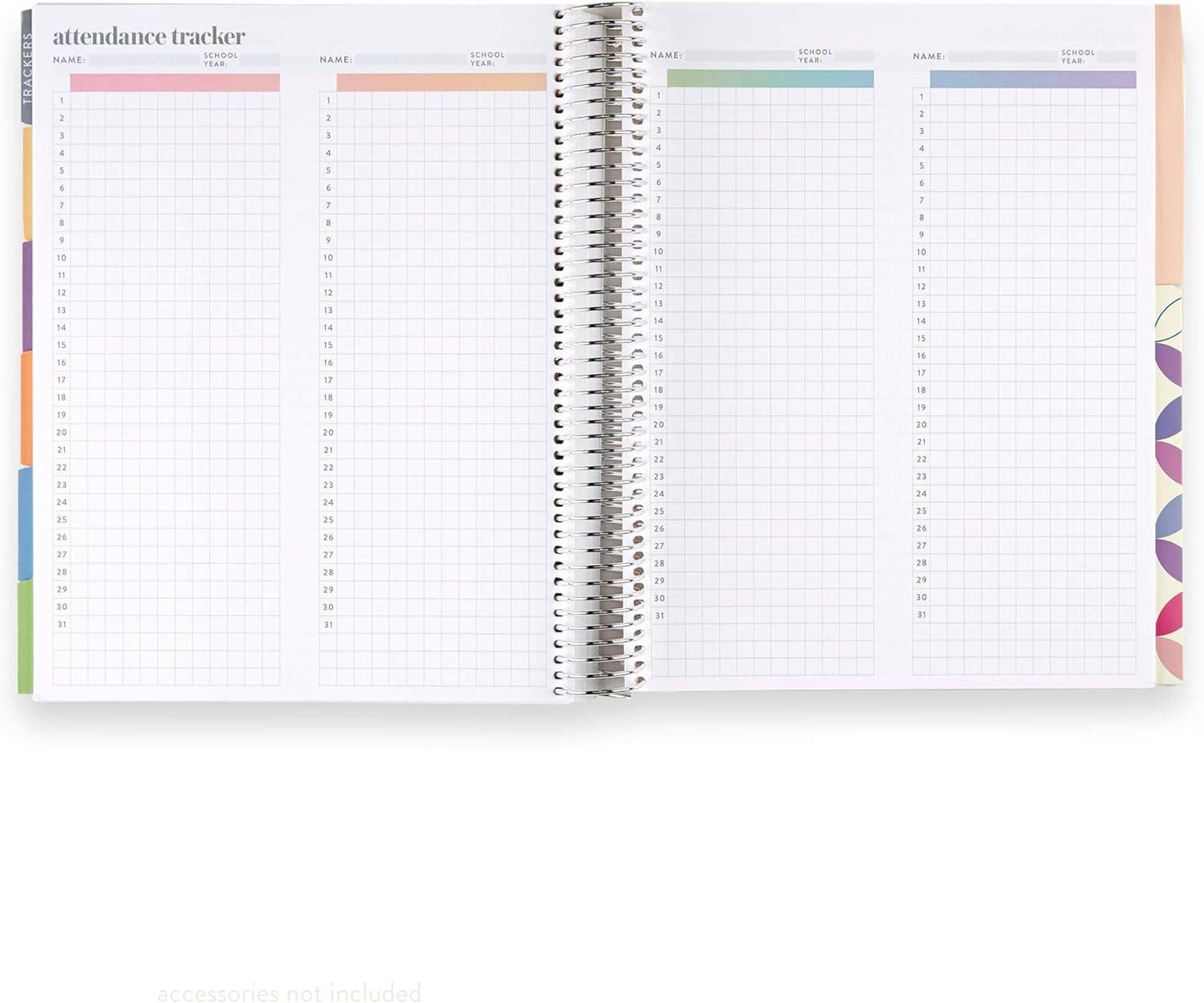 8.5x11 Homeschool Planner - School Supplies