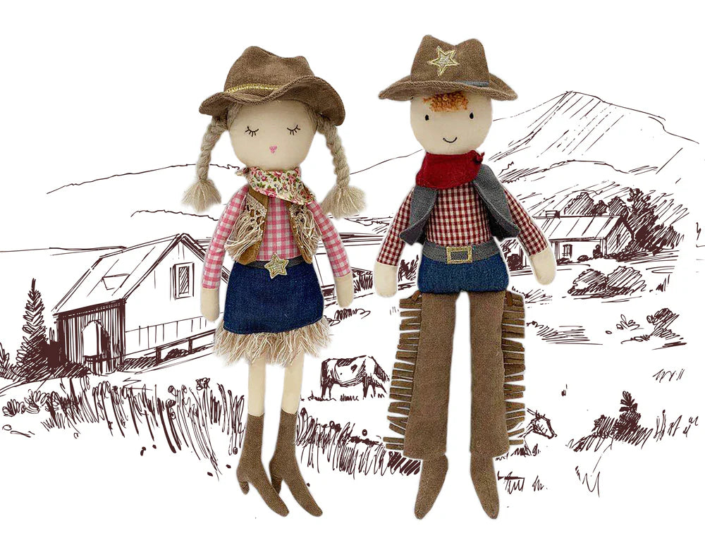 Clementine Cowgirl & Cowboy Cooper