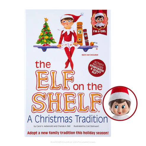 The Elf on the Shelf- Girl with Blue Eyes