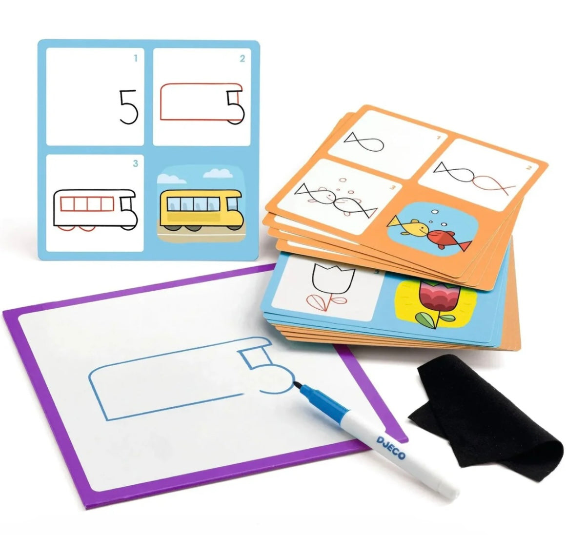 Step by Step Drawing Sets