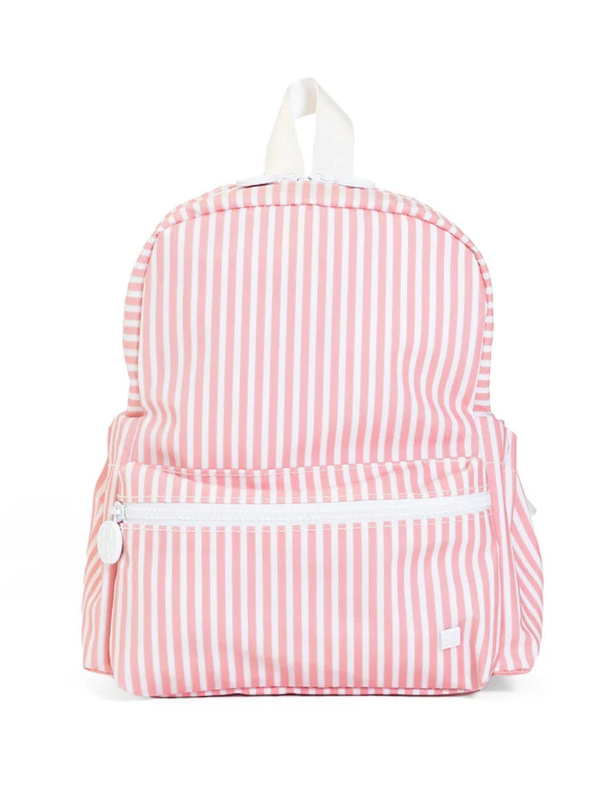 TRVL Mini Backer Kids Backpack | Pimlico Stripe Dusty Rose