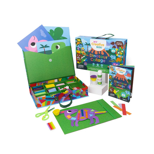 Connetix Dinosaur Collage Sensory Activity Box