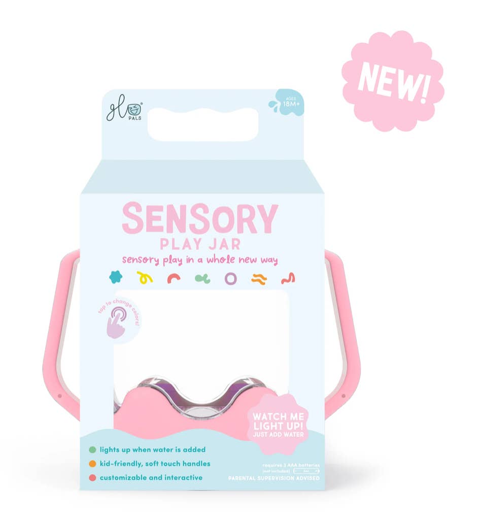 Bubblegum Pink Sensory Play Jar (NEW)
