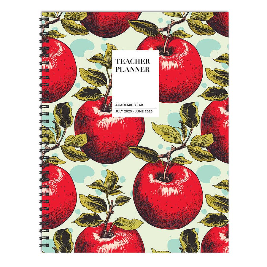 July 2025 - June 2026 Heirloom Apples Teacher Lesson Planner