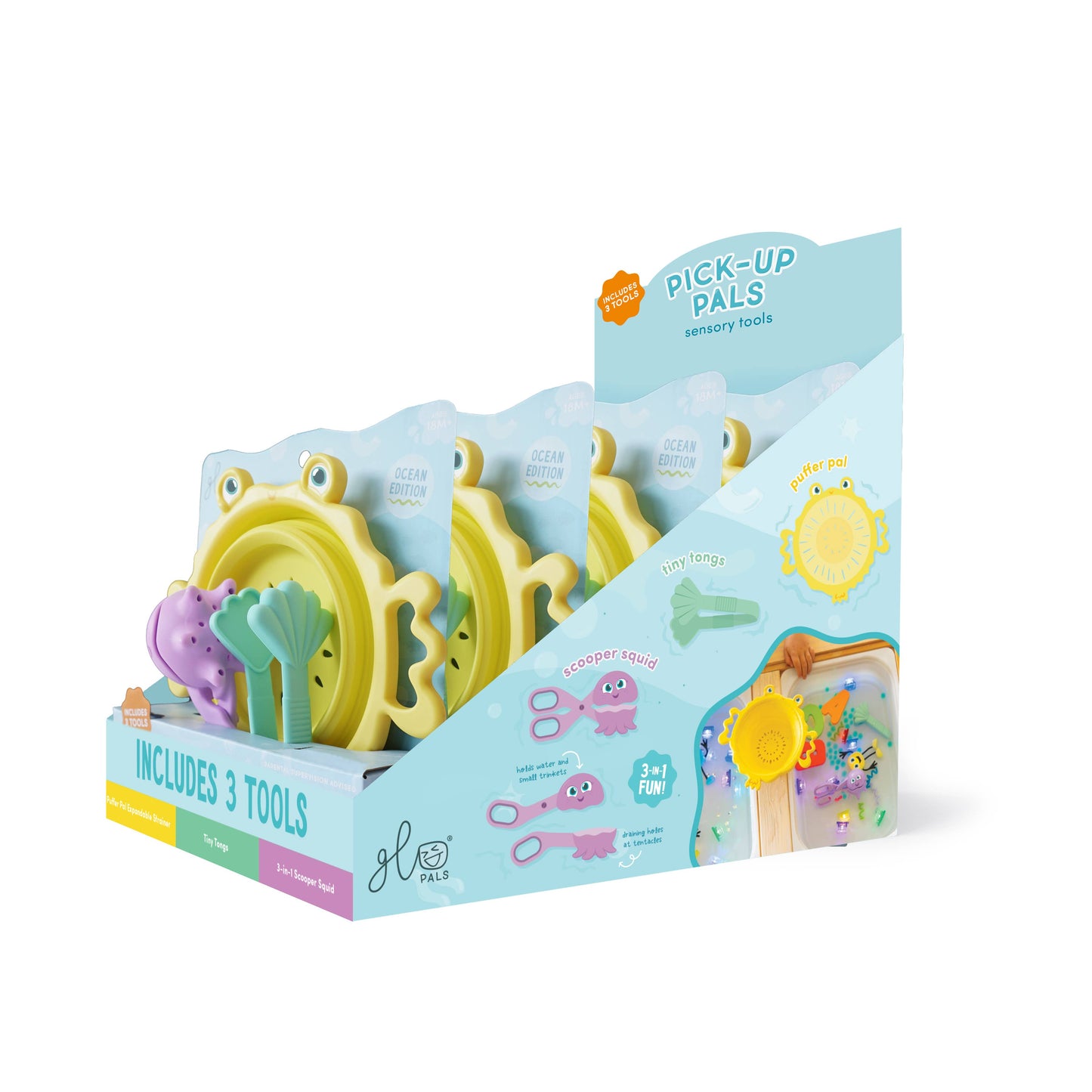 Glo Pals Sensory Tool 3 Piece Set