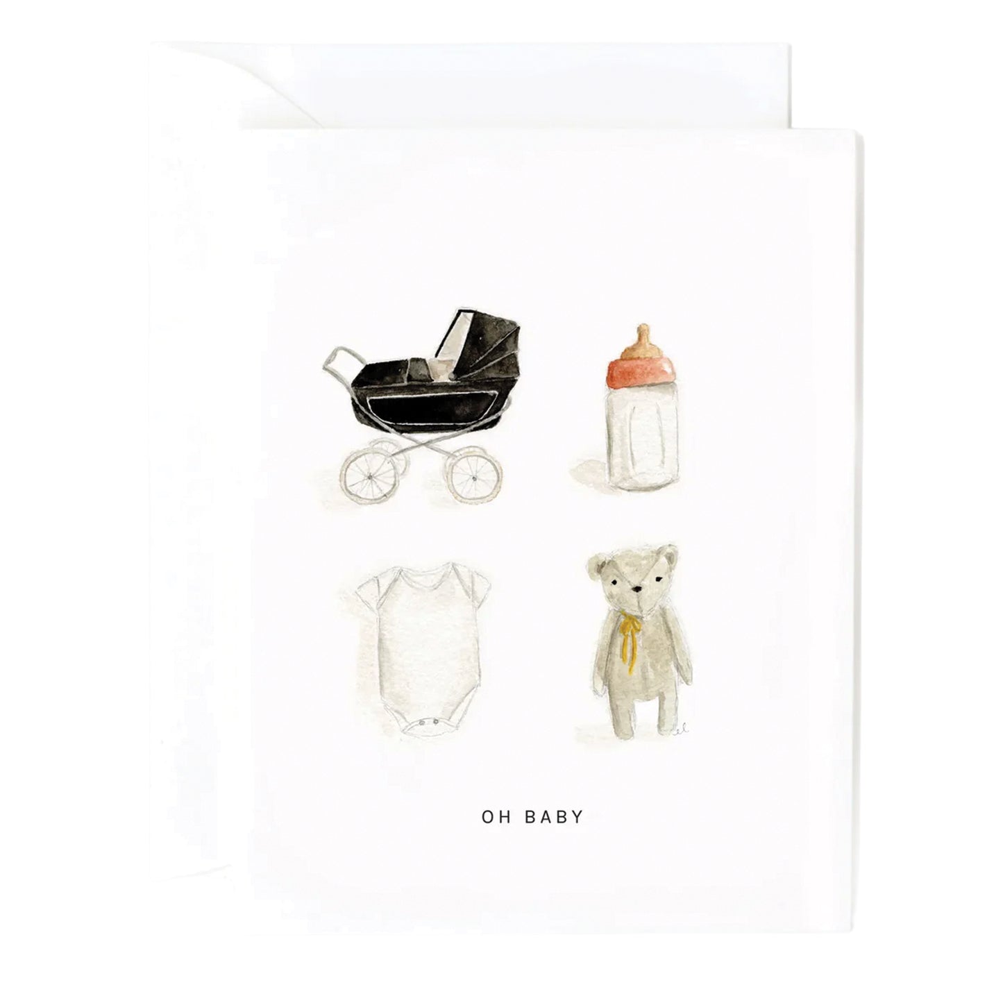 Emily Lex Studio Oh Baby Greeting Card