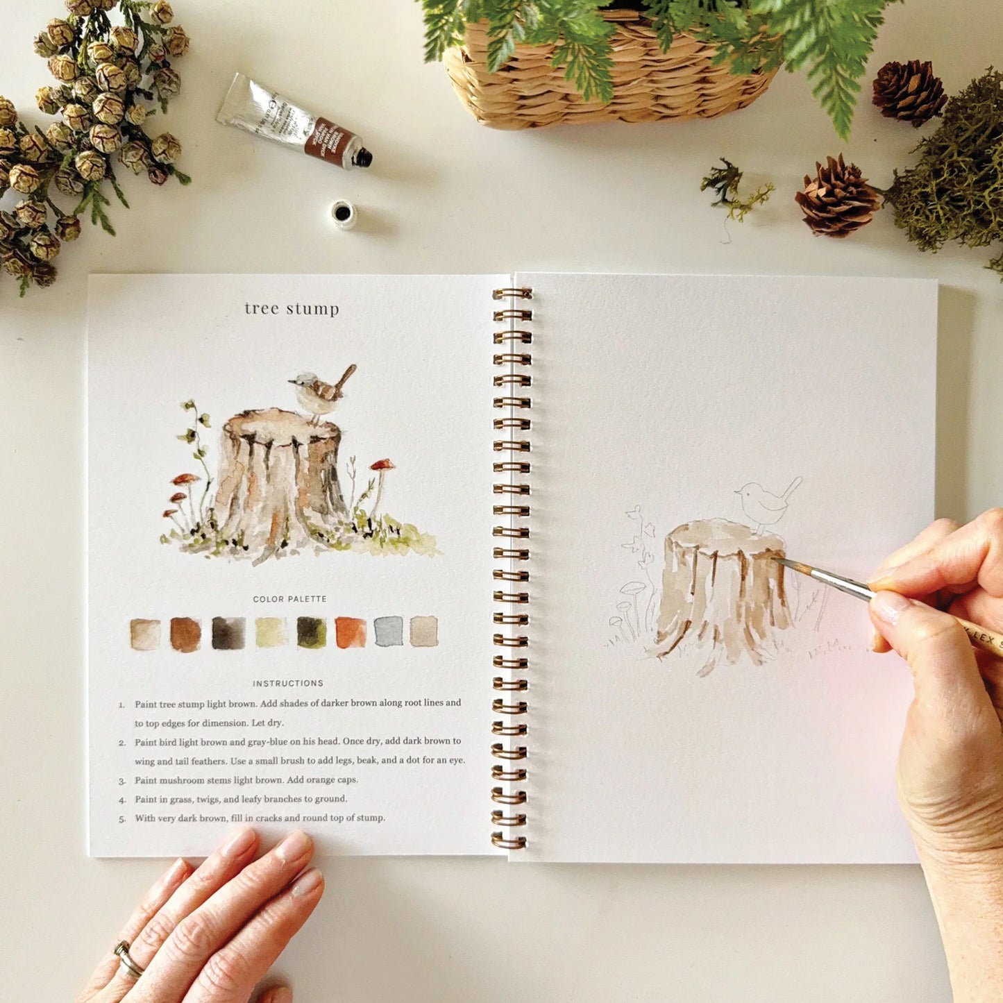 Emily Lex Studio Woodland Watercolor Workbook
