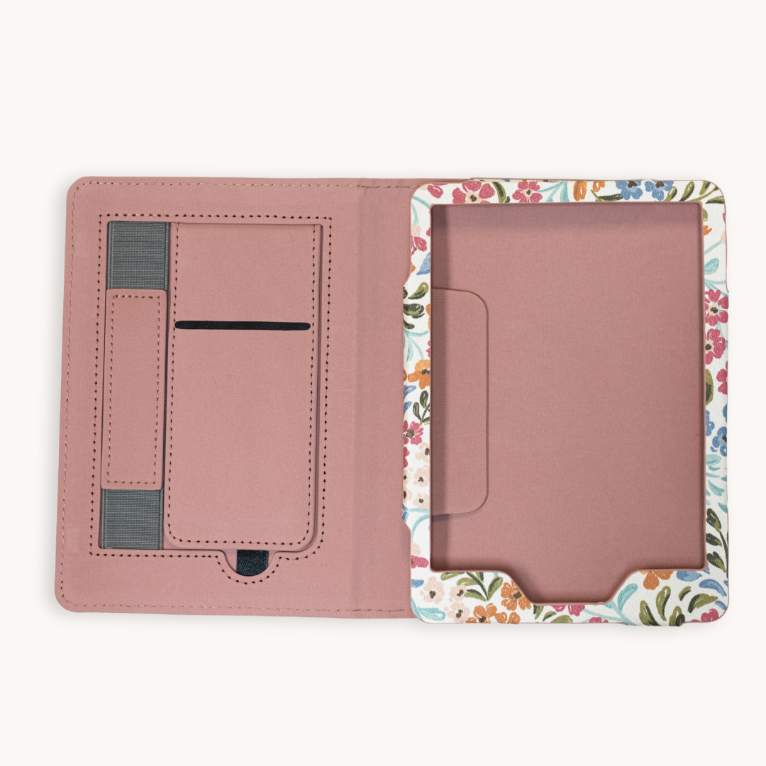 Floral Filigree Kindle Case