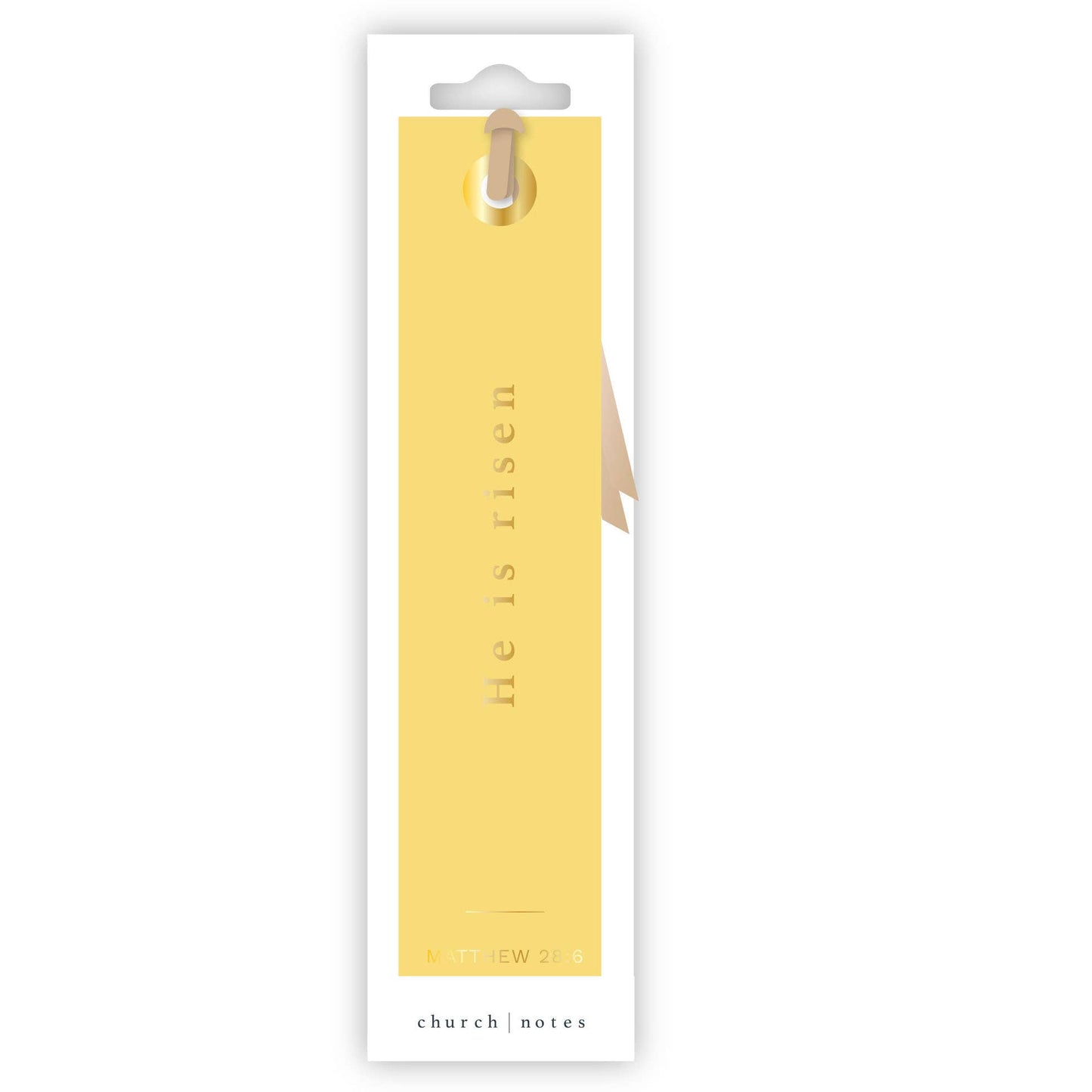 Church Notes Co. "He is Risen" Scripture Bookmark