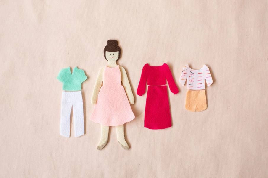Starter Felt Doll- Honey