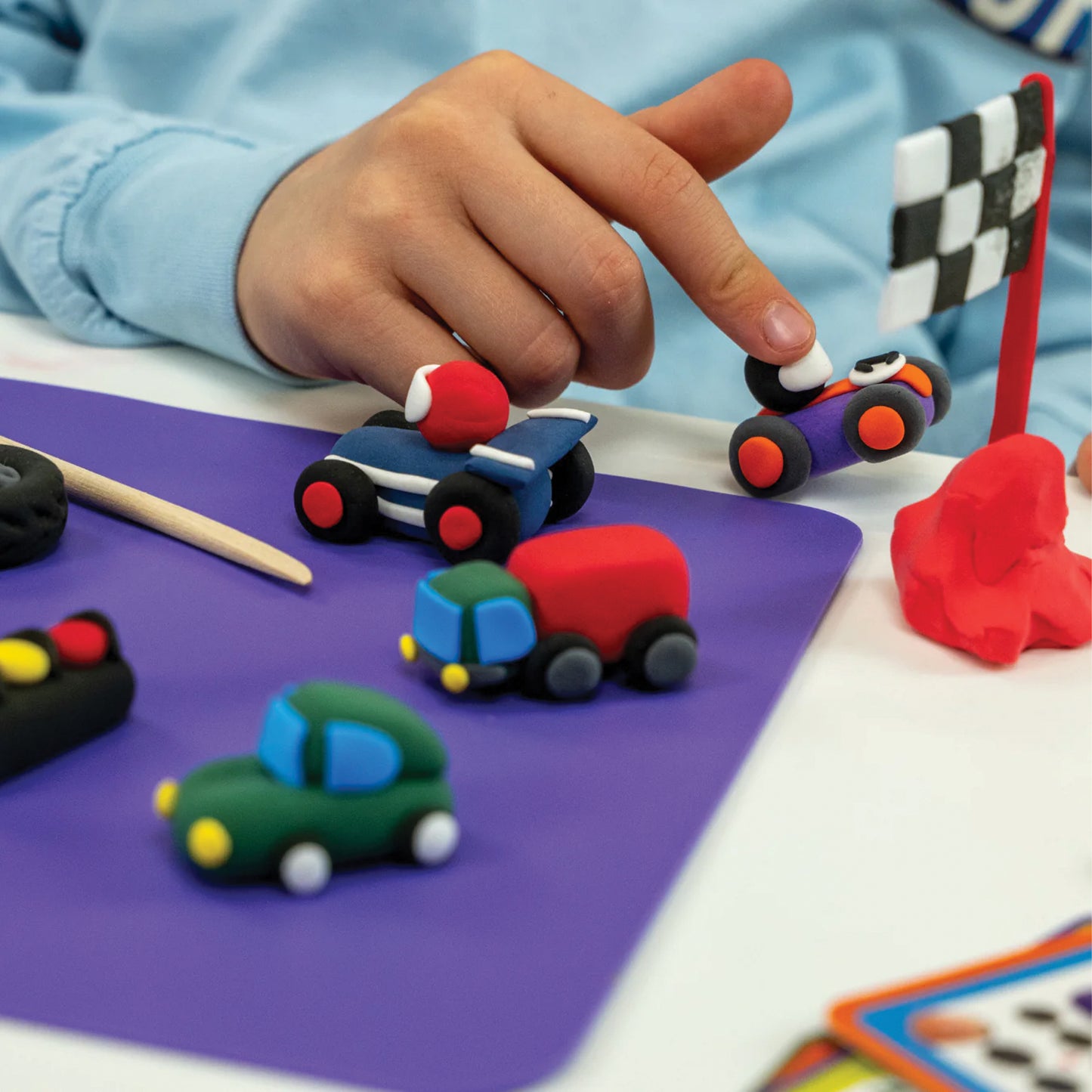 Floss & Rock Cars Clay & Play Set