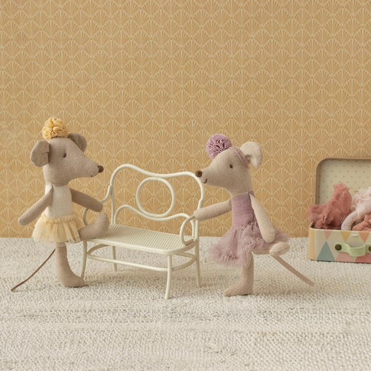 Maileg Ballerina Mouse Little Sister in Off White — Collectible Gift for Girls