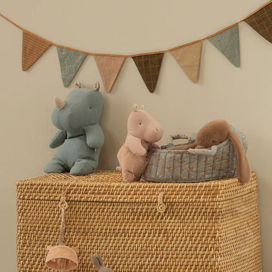 Maileg Hippo with Skirt Safari Friend — Collectible Gift for Girls