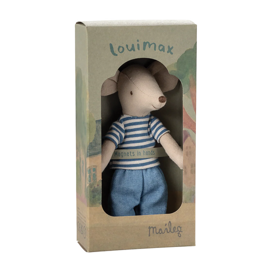 Maileg LouiMax Big Brother Mouse — Collectible Gift