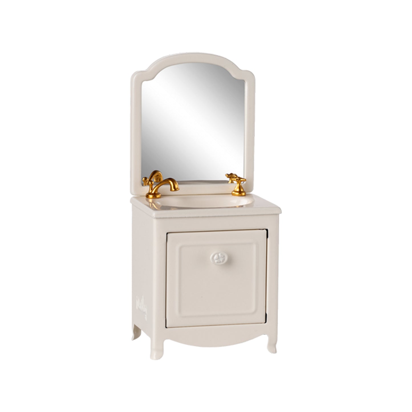Maileg Sink Dresser Mouse in Off White — Miniature Dollhouse Furniture