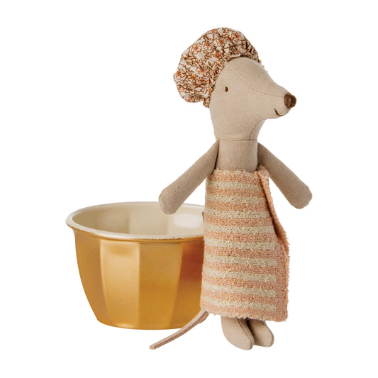 Maileg Wellness Spa Mouse in Rose — Collectible & Gift for Girls