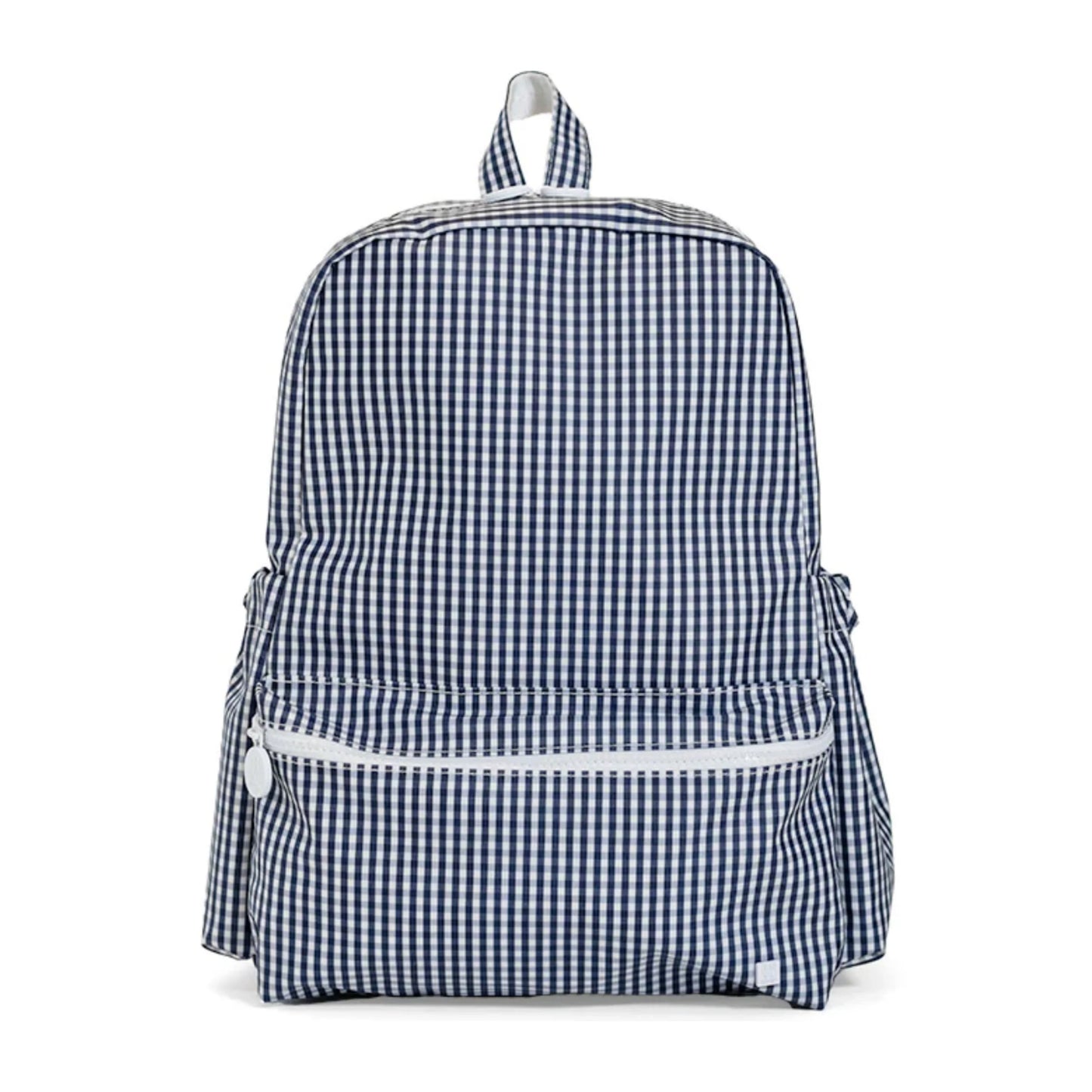 TRVL Backpacker Kids Backpack | Gingham Navy