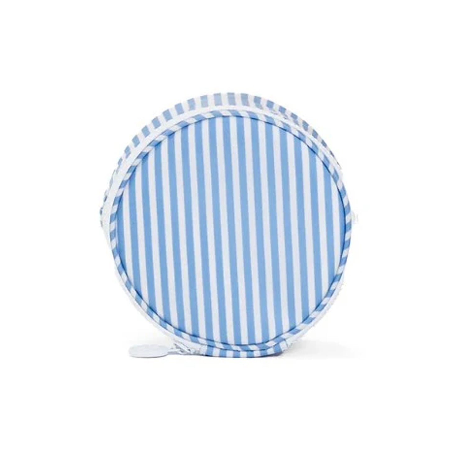 TRVL Jewel Round Case | Pimlico Stripe Chambray