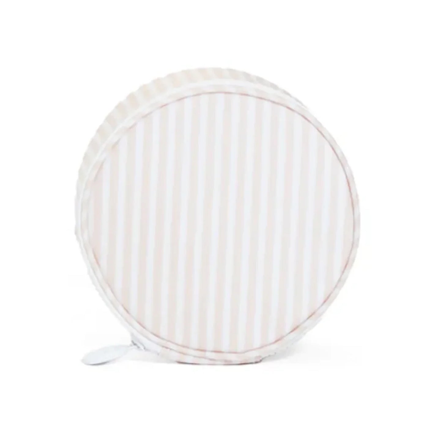 TRVL Jewel Round Case | Pimlico Stripe Sand