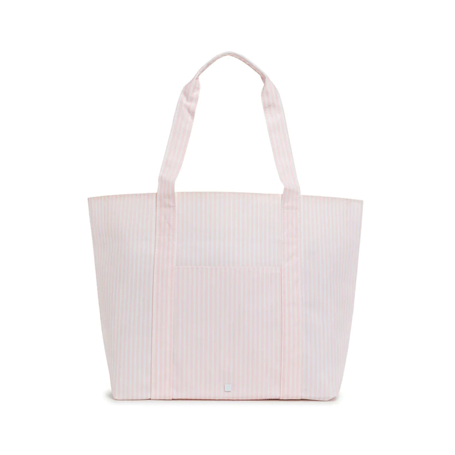 TRVL Jumbo Tote | XL Tote in Pimlico Stripe Pink