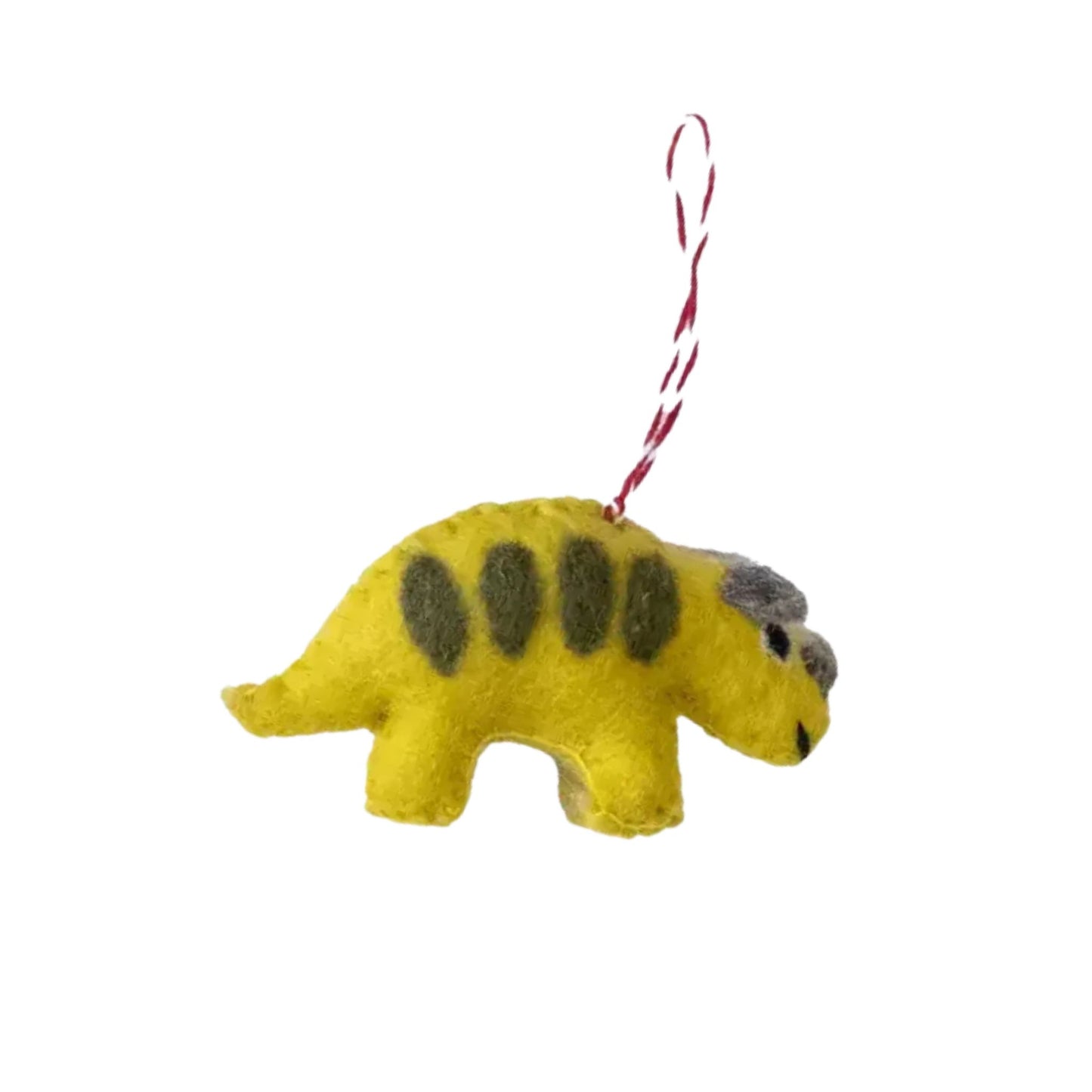 Winding Road Felt Dino Ornaments