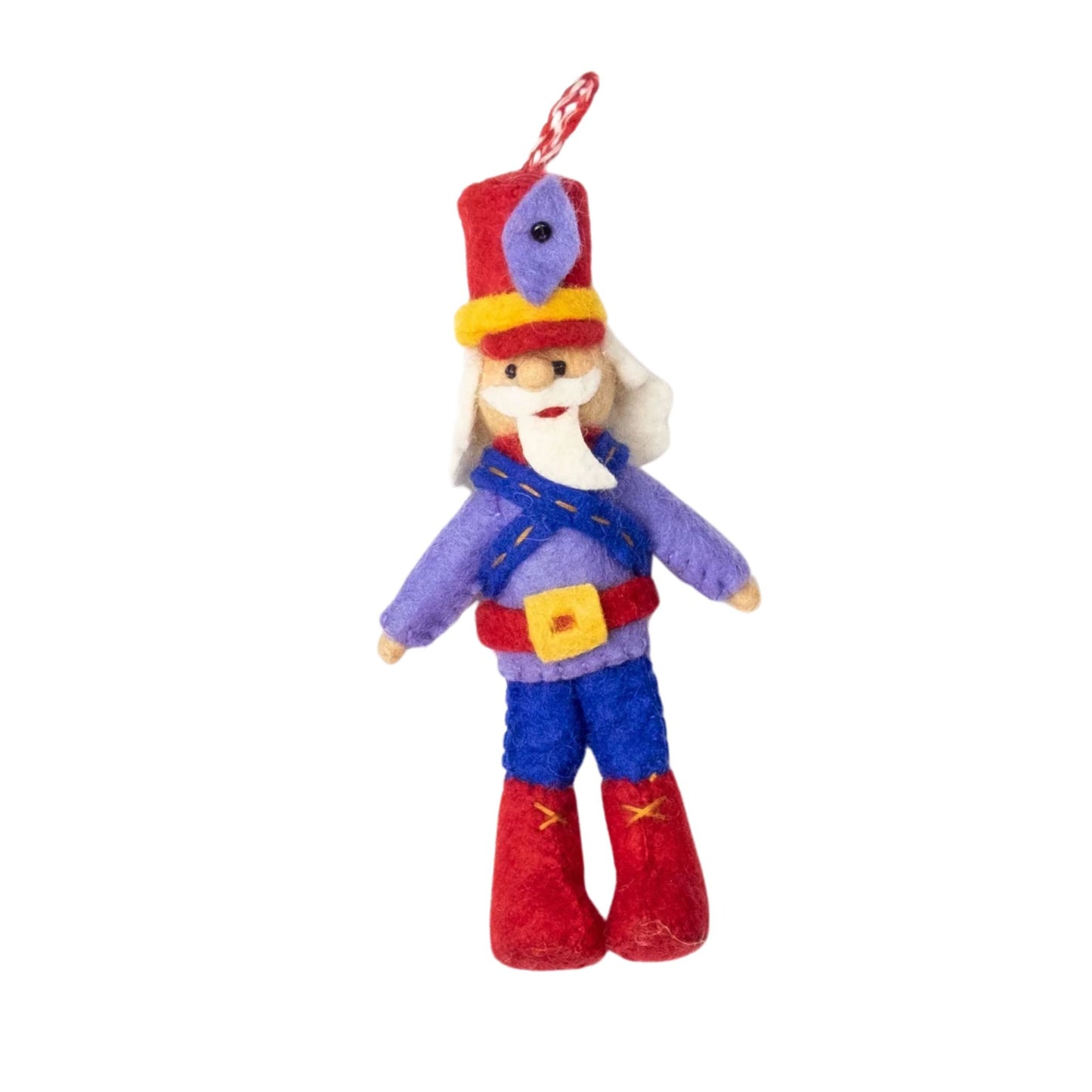 Winding Road Felt Nutcracker Ornaments