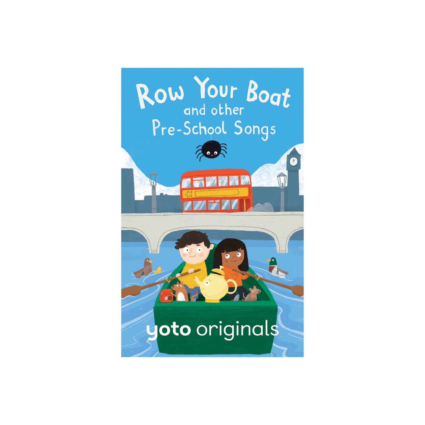 Yoto Row Your Boat and Other Preschool Songs — Kids Music Audio Card for Toddlers