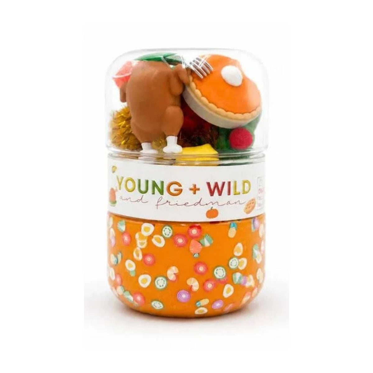 Young, Wild, & Friedman Grab & Go Dough Jar – Thanksgiving