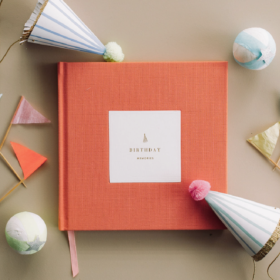 Birthday Memories Journal - Strawberry