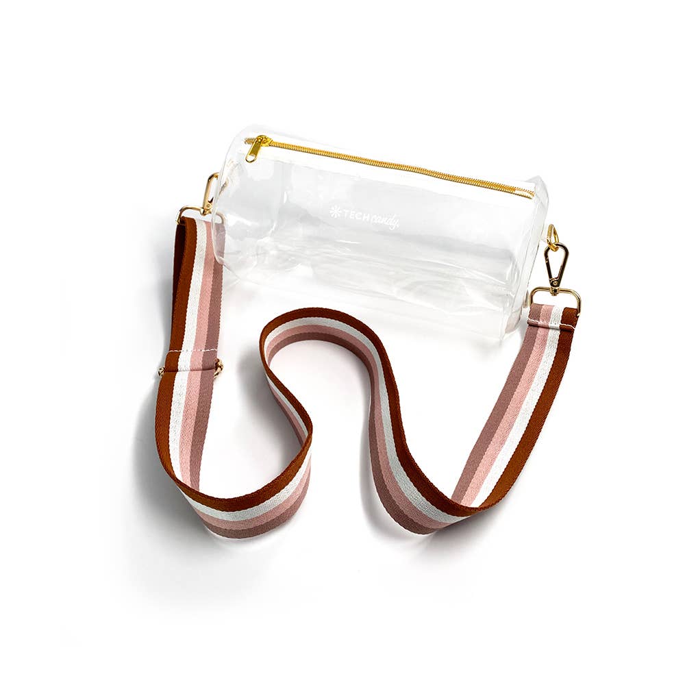 Tech Candy - IN THE CLEAR STADIUM BAG + GUITAR STRAP
