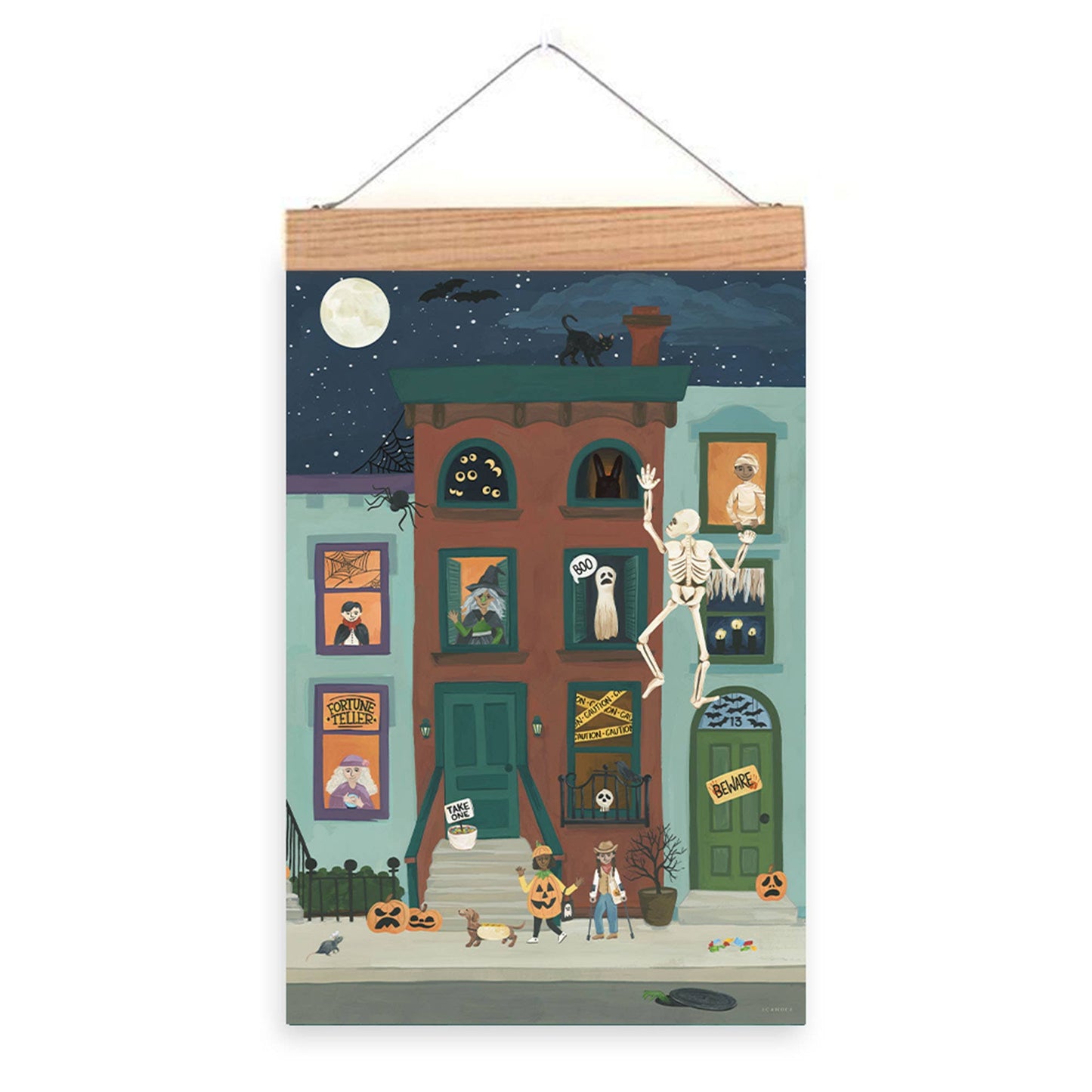 Halloween Countdown Calendar - Spooky City