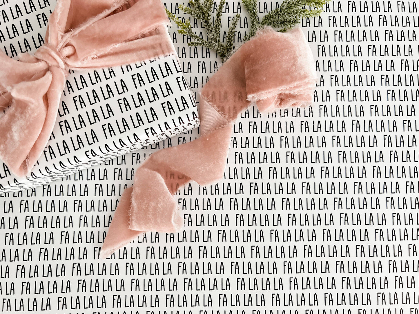 FA LA LA Wrapping Paper - Single Roll