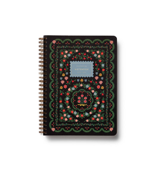 Rosette Spiral Notebook