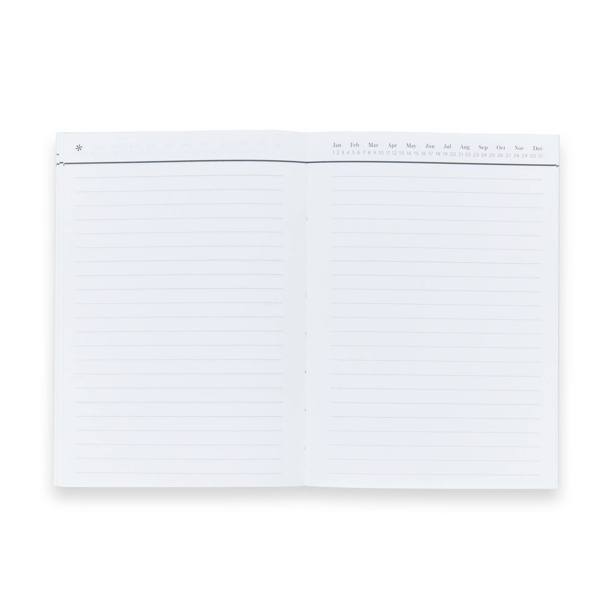 B6 Notebook - Stripes, lined