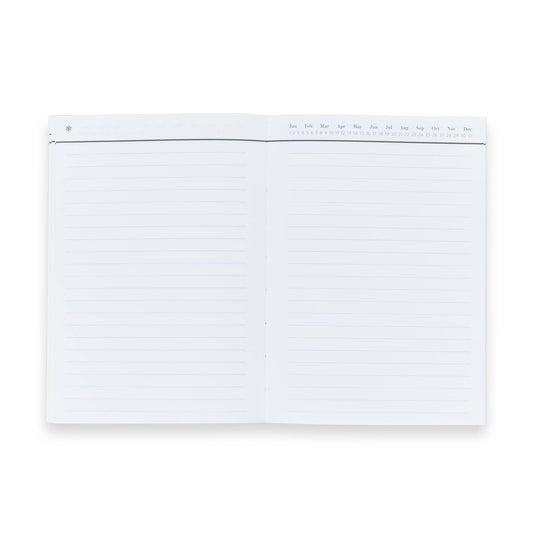 B6 Notebook - Stripes, lined