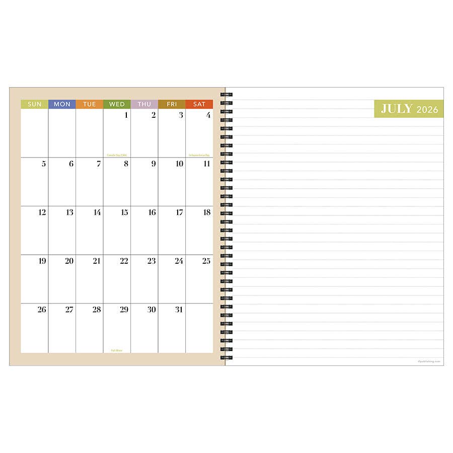 July 2026 - June 2027 Apples Teacher Lesson Planning Book
