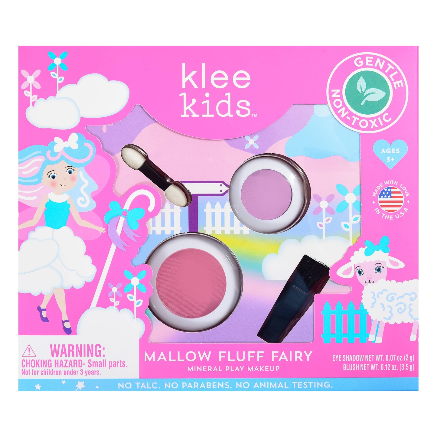 NEW! Mallow Fluff Fairy - Klee Kids Play Makeup 2-PC Kit